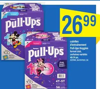 Maxi CULOTTES D'ENTRAÎNEMENT PULL-UPS HUGGIES, 48-74 UN offer