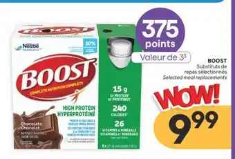 Brunet BOOST Substituts de repas sélectionnés offer