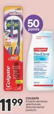 Brunet COLGATE Produits dentaires sélectionnés offer