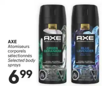 Brunet AXE Atomiseurs corporels sélectionnés offer