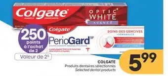 Brunet COLGATE Produits dentaires sélectionnés offer