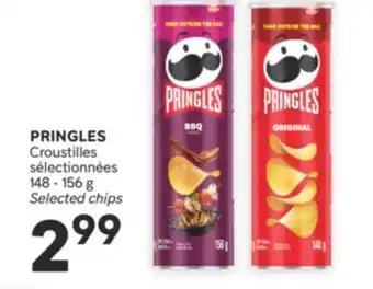 Brunet PRINGLES Croustilles sélectionnées offer