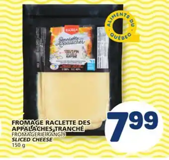 Marché Bonichoix FROMAGERIE RANG 9 SLICED CHEESE offer