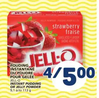 Marché Bonichoix JELL-O INSTANT PUDDING OR JELLY POWDER offer