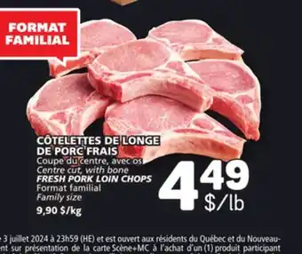 Marché Bonichoix FRESH PORK LOIN CHOPS offer