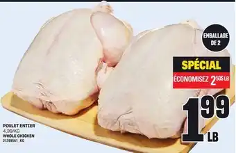 Provigo POULET ENTIER offer