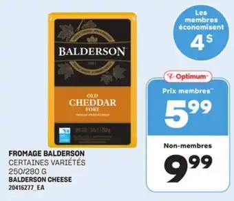 Provigo FROMAGE BALDERSON, 250/280 g offer