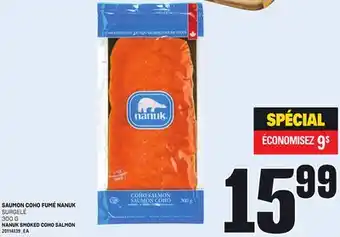 Provigo SAUMON COHO FUMÉ NANUK, 300 G offer