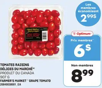 Provigo TOMATES RAISINS DÉLICES DU MARCHÉ 907 g offer