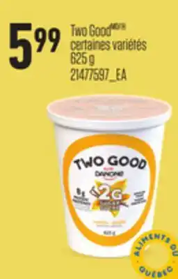 Provigo TWO GOOD, 625 g offer