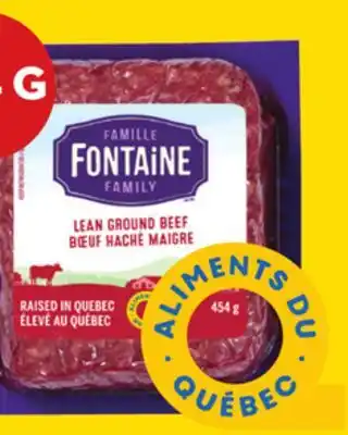 Giant Tiger Fontaine Family lean ground beef offer