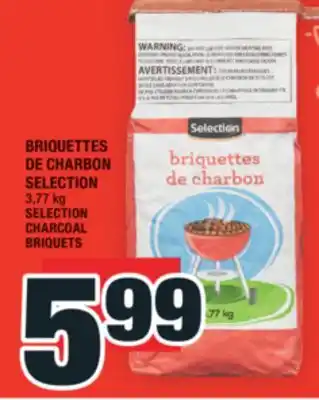 Super C BRIQUETTES DE CHARBON SELECTION | SELECTION CHARCOAL BRIQUETS offer