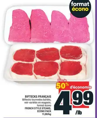 Super C BIFTECKS FRANÇAIS | FRENCH STYLE STEAKS offer