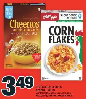 Super C CÉRÉALES KELLOGG'S, GENERAL MILLS | KELLOGG'S, GENERAL MILLS CEREAL offer