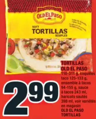 Super C TORTILLAS OLD EL PASO | OLD EL PASO TORTILLAS offer