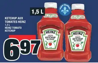 Super C KETCHUP AUX TOMATES HEINZ | HEINZ TOMATO KETCHUP offer