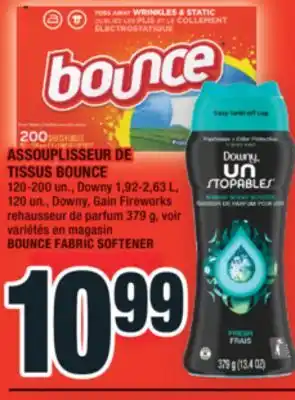Super C ASSOUPLISSEUR DE TISSUS BOUNCE |BOUNCE FABRIC SOFTENER offer