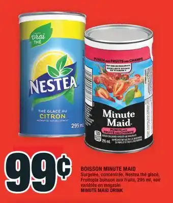 BOISSON MINUTE MAID | MINUTE MAID DRINK