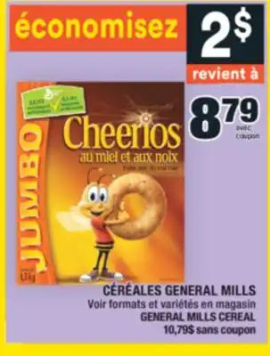 Super C CÉRÉALES GENERAL MILLS | GENERAL MILLS CEREAL offer