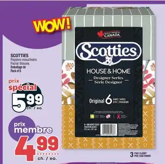 Jean Coutu SCOTTIES Facial tissues offer