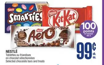 Jean Coutu NESTLÉ Selected chocolate bars and treats offer