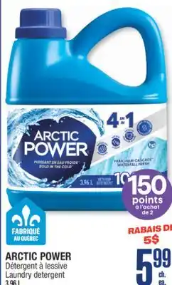 Jean Coutu ARCTIC POWER Laundry detergent offer