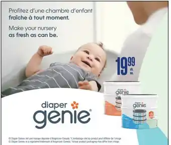 Jean Coutu Diaper Genie offer