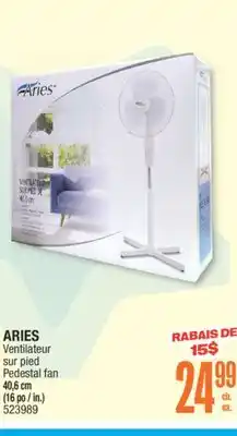 Jean Coutu ARIES Pedestal fan offer