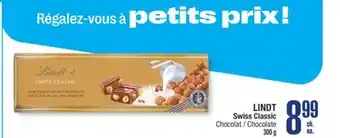 Jean Coutu LINDT Swiss Classic Chocolate offer