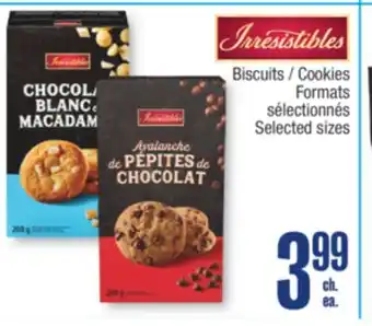 Jean Coutu IRRESISTIBLES Cookies offer