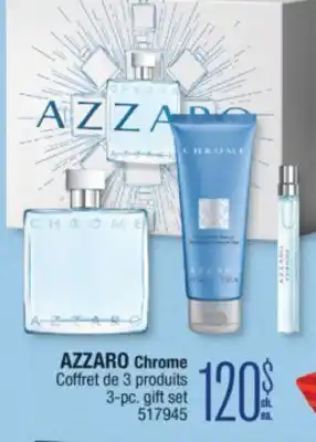 Jean Coutu AZZARO Chrome 3-pc. gift set offer