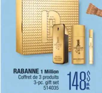 Jean Coutu RABANNE 1 Million 3-pc. gift set offer