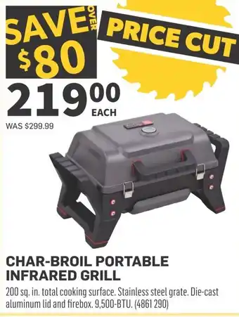 Co-op CHAR-BROIL PORTABLE INFRARED GRILL offer