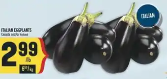 Marché Adonis ITALIAN EGGPLANTS offer