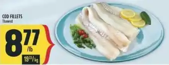 Marché Adonis COD FILLETS Thawed offer