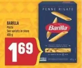 Marché Adonis BARILLA Pasta offer