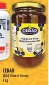 Marché Adonis CEDAR Wild flower honey 1kg offer