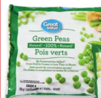 Walmart Great Value Frozen Vegetables offer