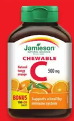 Walmart Jamieson Vitamin C 120s or D 240s offer