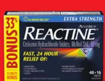 Walmart Reactine Allergy Relief offer