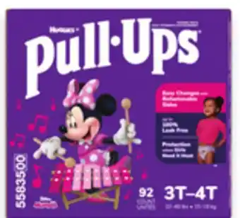 Walmart Huggies Econo Pack Pull-Ups or Pampers Giant Pack Easy Ups Training Pants offer