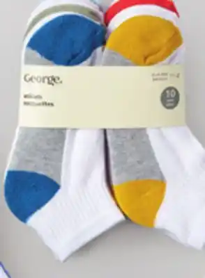 Walmart Kids' George Packaged Sock offer