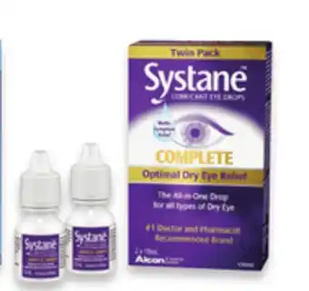 Walmart Systane Eye Care offer