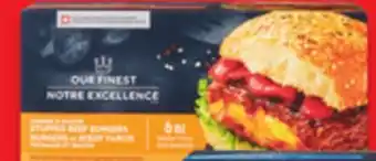 Walmart Our Finest Beef Burgers offer