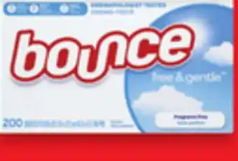 Walmart Bounce 200s Dryer Sheets offer