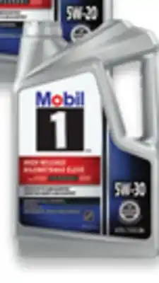 Walmart Mobil 1 Advanced Full Synthetic High Mileage Motor Oil offer