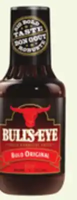 Walmart Bull's-Eye BBQ Sauce 425 mL offer