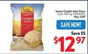 Walmart Verka Chakki Atta Flour offer