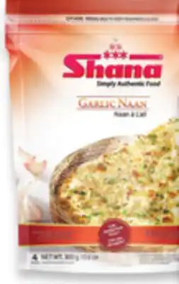 Walmart Shana Original paratha or Naan offer