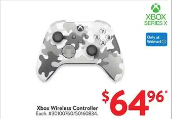 Walmart Xbox Wireless Controller offer